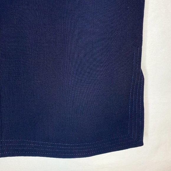 NWT Tory Burch Navy Pencil with Topstitch Detail - Picture 11 of 11